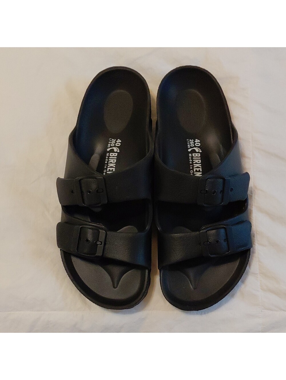 Birkenstock Black  Women's 7.5 M  EUC  #1019